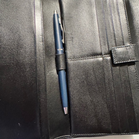 Vintage Coach Black Leather Clutch Wallet - Picture 9 of 16